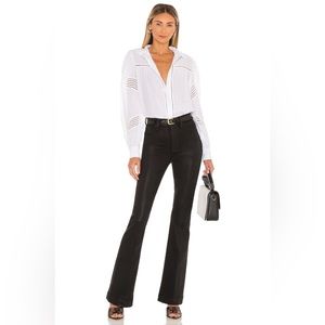 7 for All Mankind Coated Black Super Dojo Jean size 26